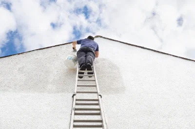Peinture extérieure à Souligné-sous-Ballon — façades et ravalement